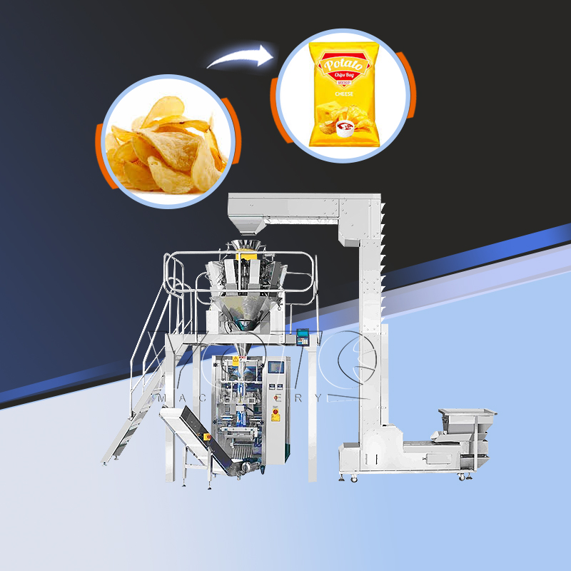 Potato Chips Packaging Machine